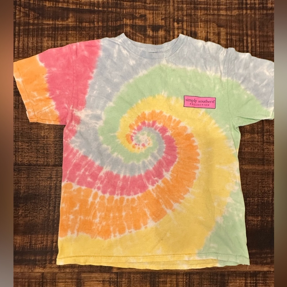 Simply Southern Kids Tie-Dye T-Shirt - Picture 2 of 3